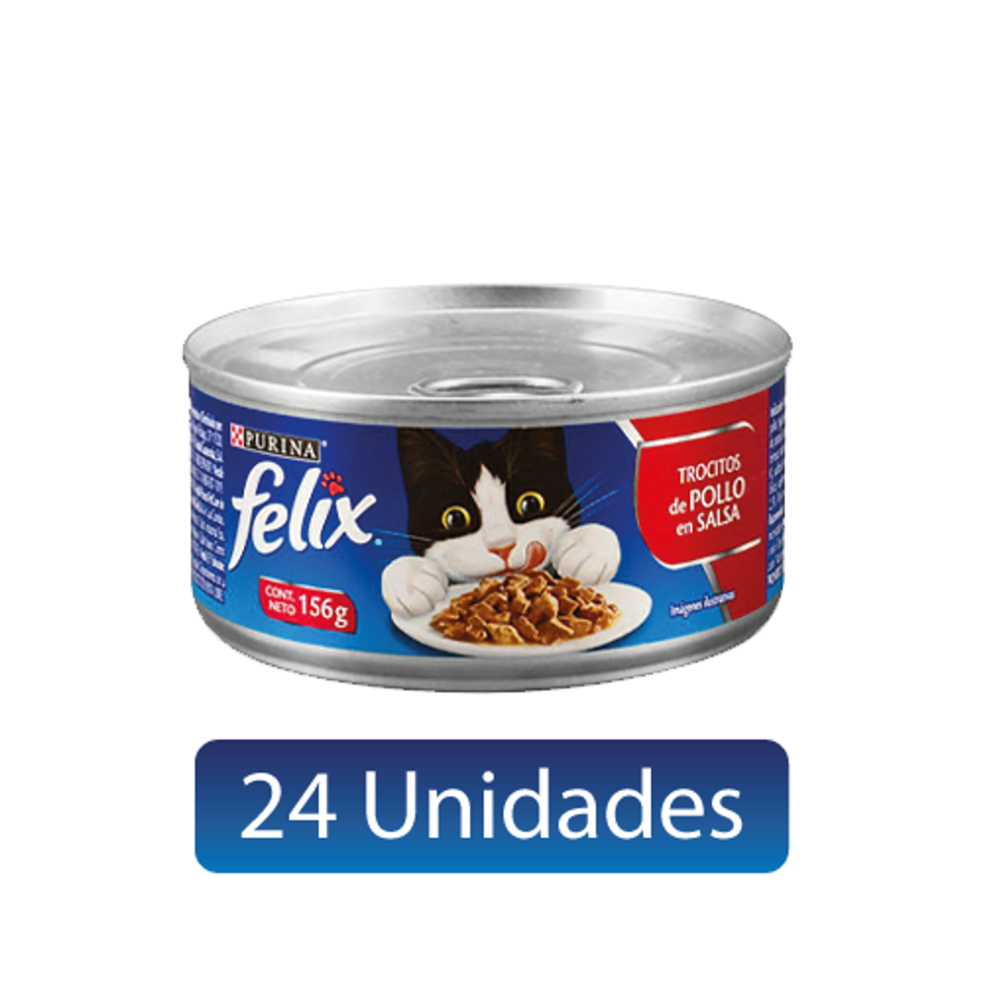 FELIX TROCITOS DE POLLO EN SALSA 156 GRS. 24 UDS. 1