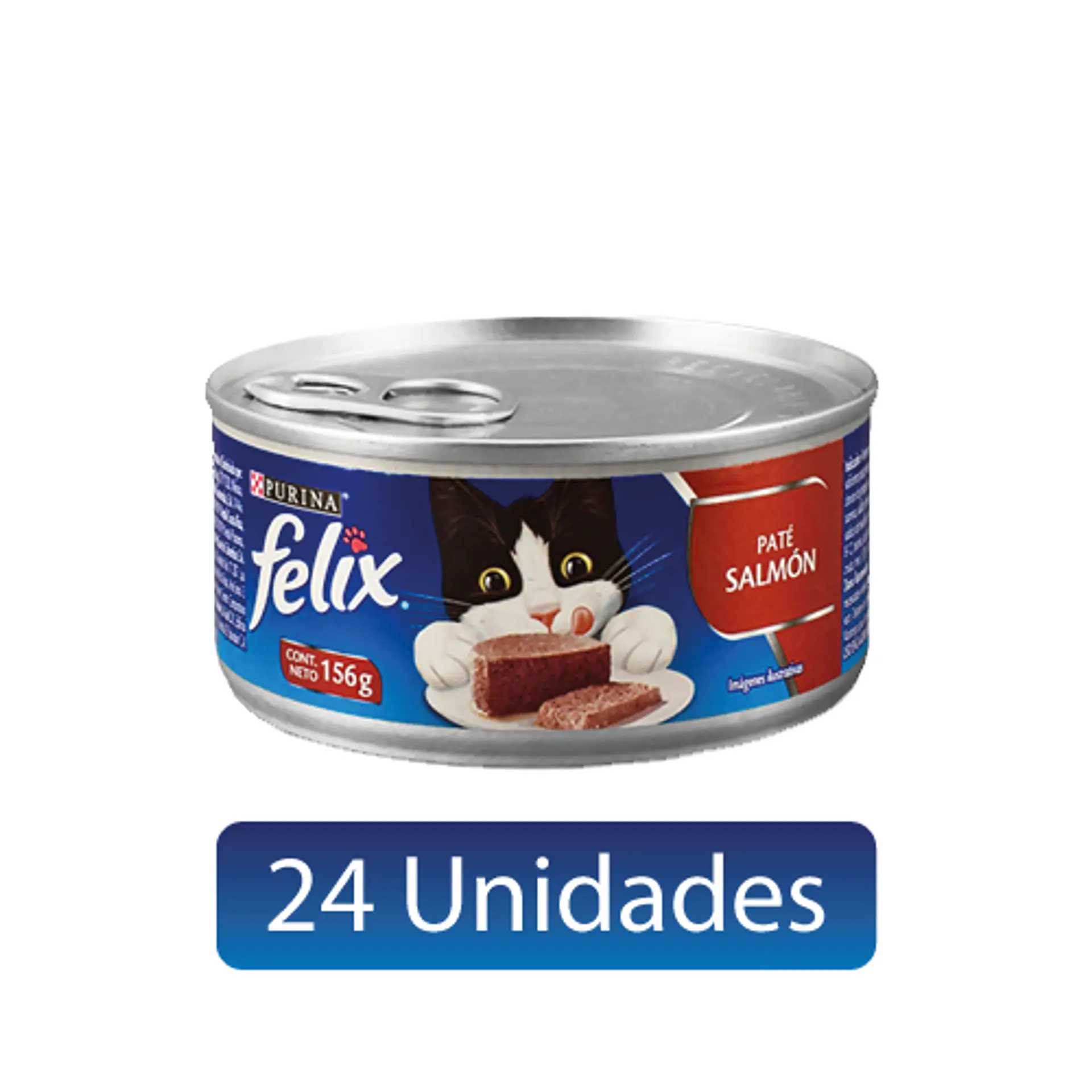 FELIX PATÉ SALMÓN 156 GRS. 24 UDS. 1