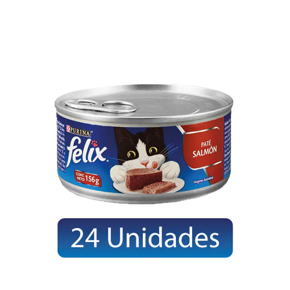 FELIX PATÉ SALMÓN 156 GRS. 24 UDS. 1