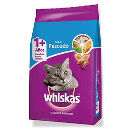 WHISKAS ADULTO 1+ PESCADO 10 K.