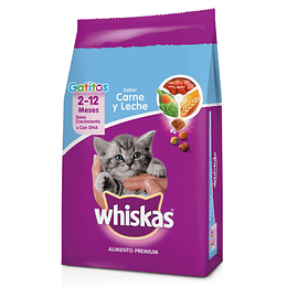 WHISKAS GATITOS CARNE Y LECHE 10 K.