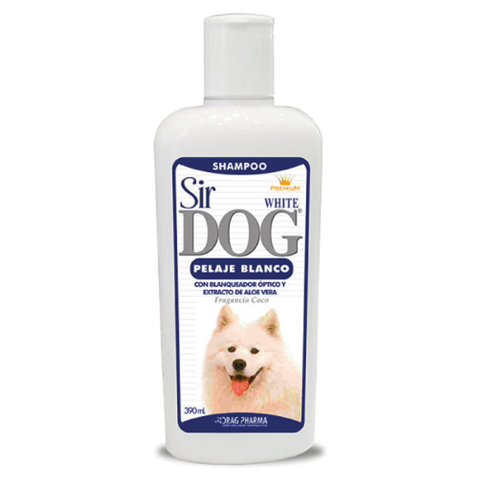 SIR DOG WHITE PELAJE BLANCO 390 ML 1