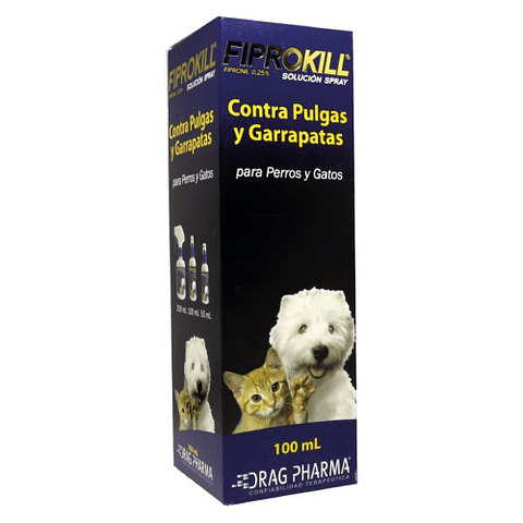 FIPROKILL SPRAY 100 ML.