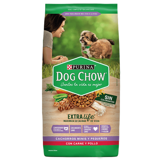 DOG CHOW CACHORROS MINIS Y PEQUEÑOS