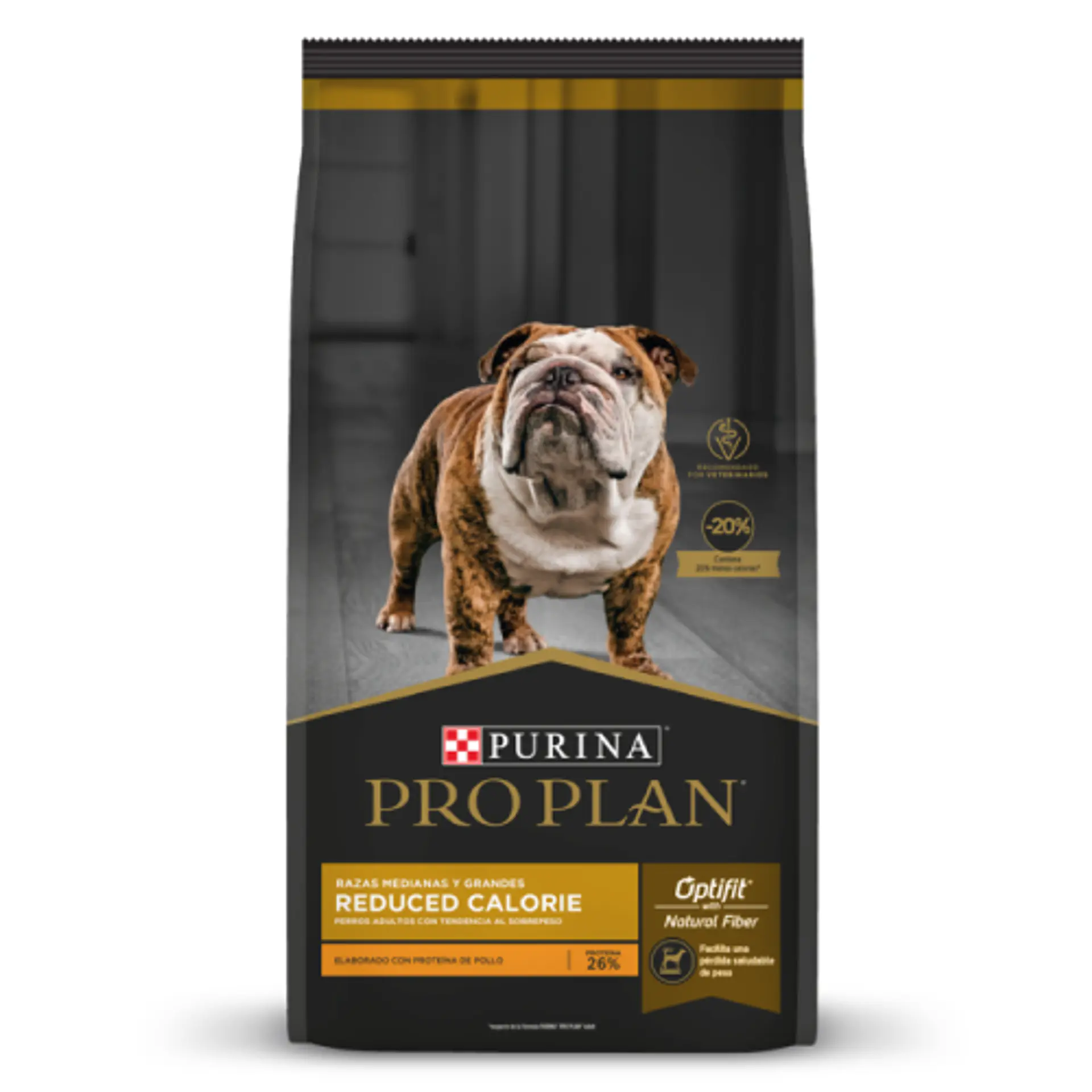 PRO PLAN REDUCED CALORIE RAZAS MEDIANAS Y GRANDES 12 K. 1