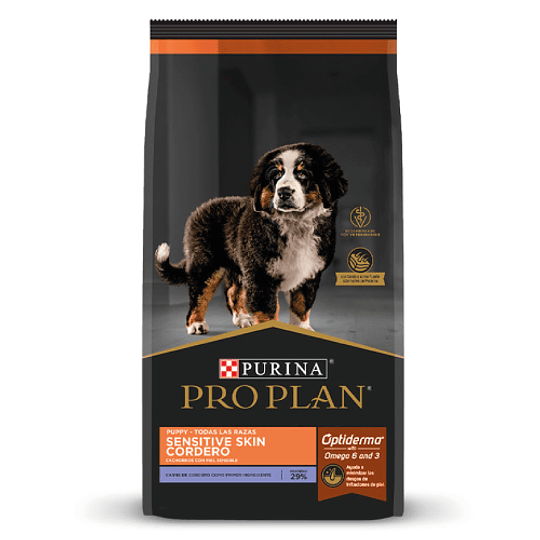 PRO PLAN PUPPY SENSITIVE SKIN CORDERO 3 K.