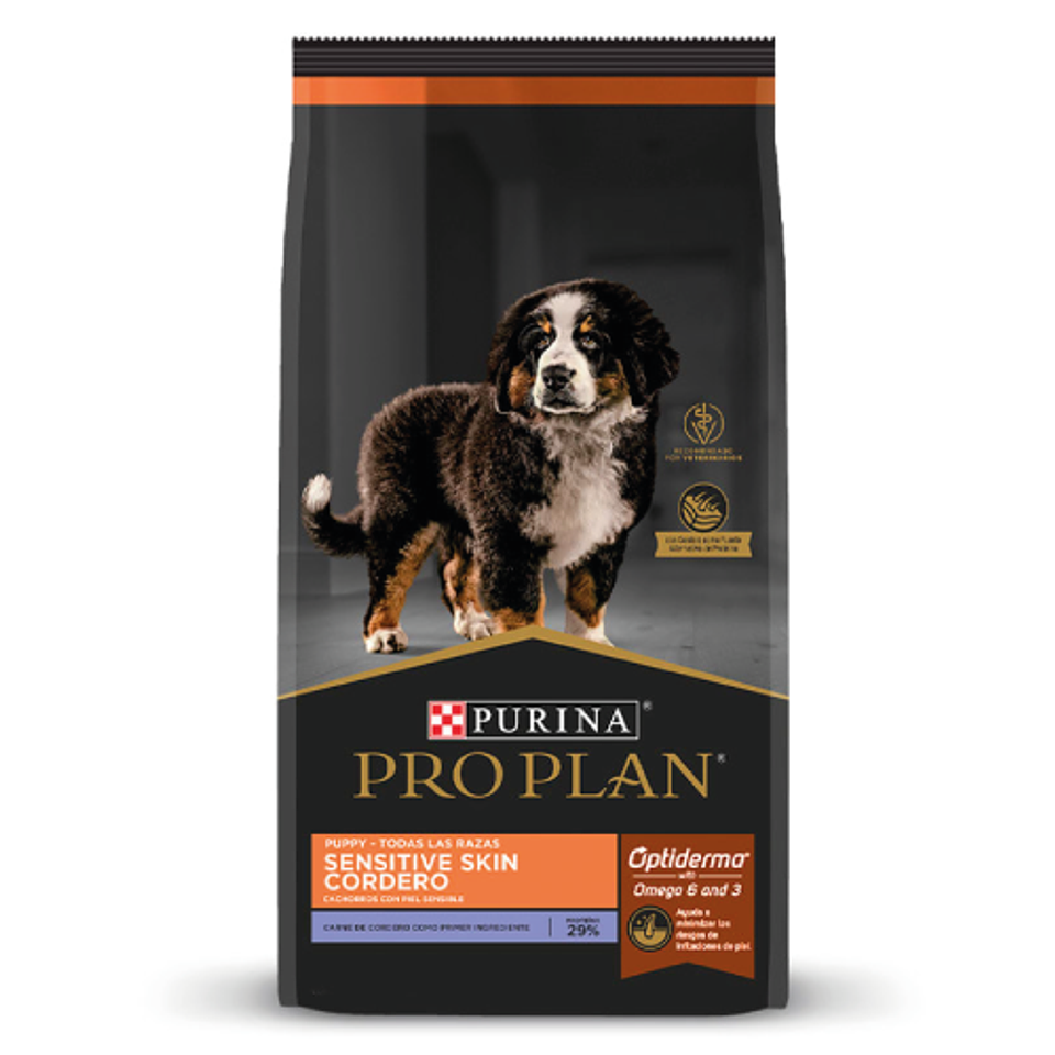 PRO PLAN PUPPY SENSITIVE SKIN CORDERO 3 K. 1