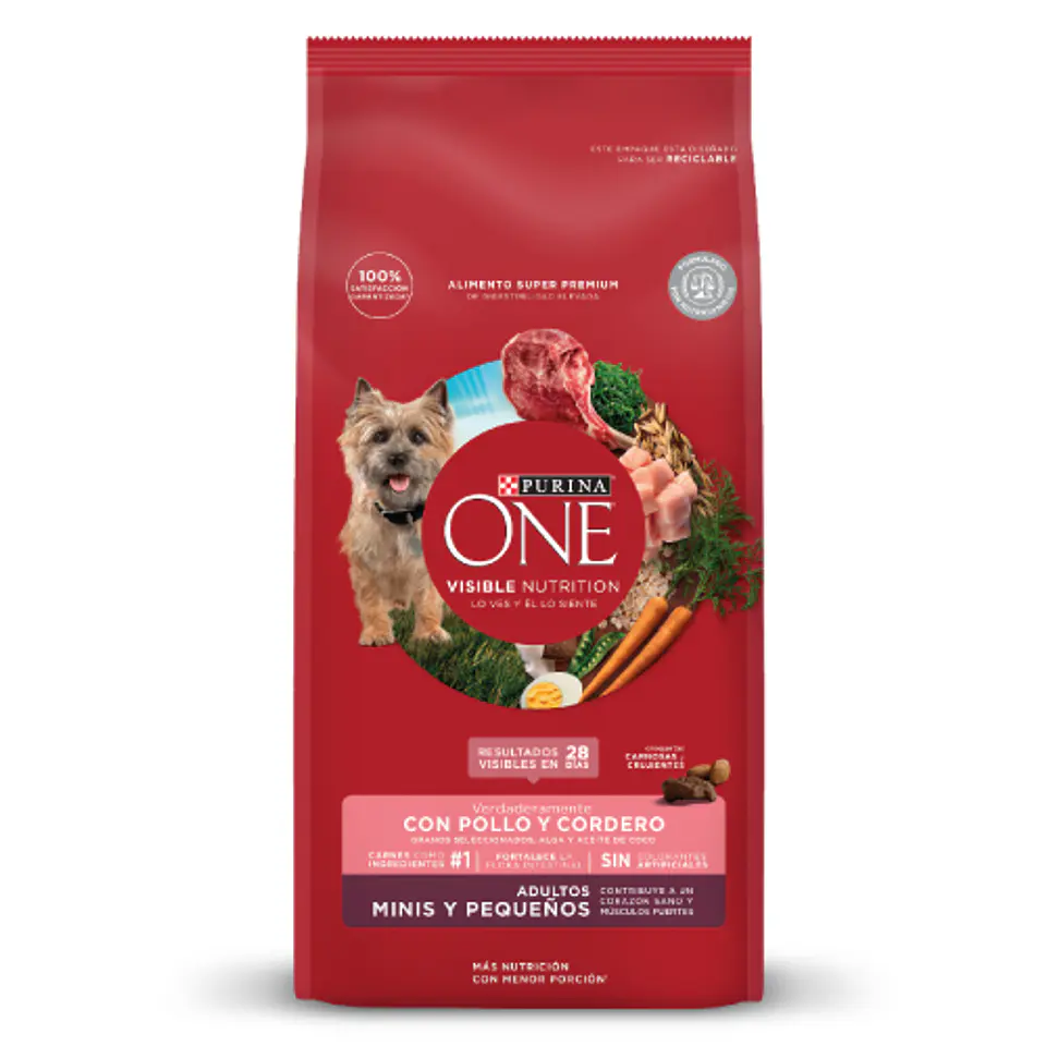 ONE ADULTOS MINIS Y PEQUEÑOS CON POLLO Y CORDERO 6 K. 1