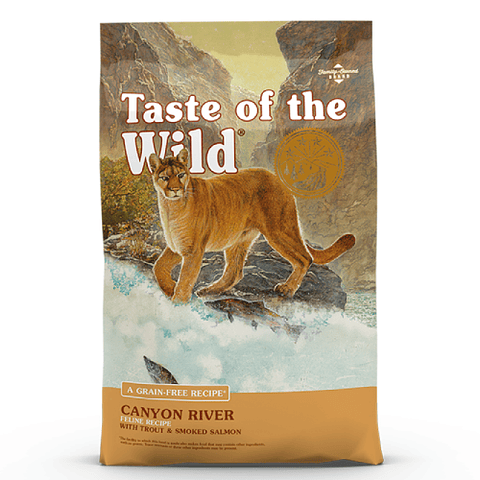TASTE OF THE WILD CANYON RIVER FELINE 2 K.