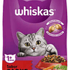 WHISKAS ADULTO 1+ CARNE 10 K. 1