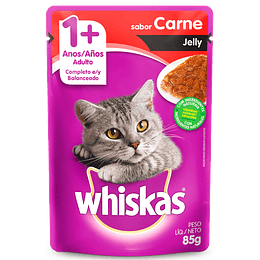 WHISKAS SACHET CARNE JELLY 85 GRS. 12 UNDS.