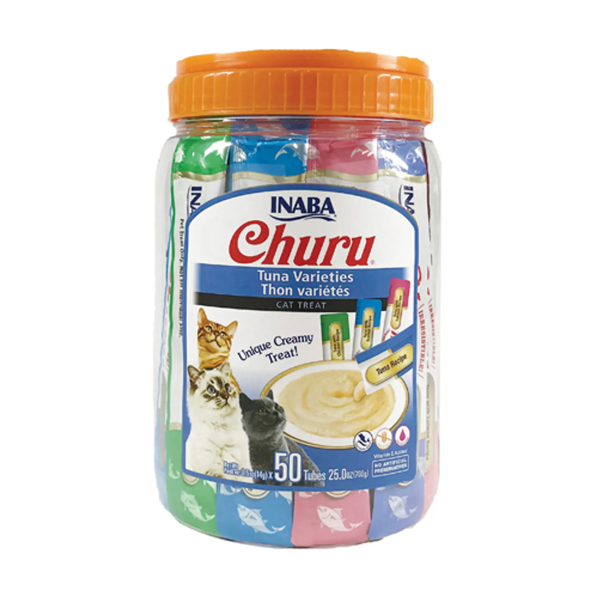 CHURU GATOS SABOR ATÚN VARIEDADES 50 UN. 1
