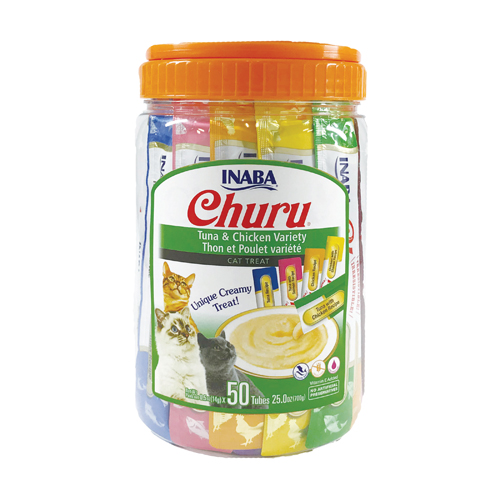 CHURU VARIEDADES ATÚN/POLLO 50P FRASCO 700GR