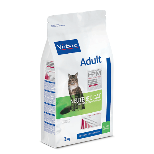 VIRBAC HPM ADULT NEUTERED CAT 3 K.