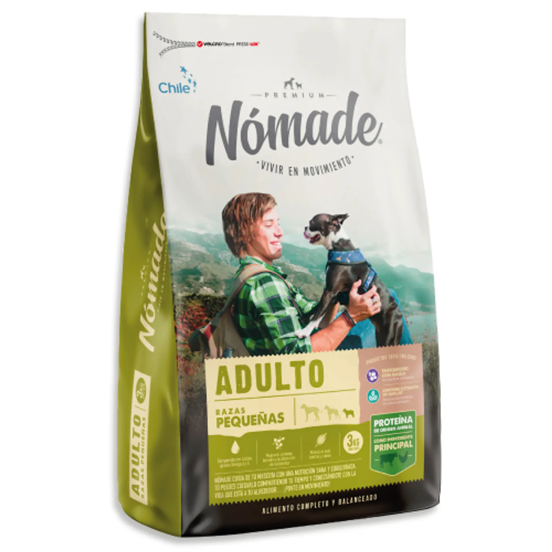 NÓMADE ADULTO RAZAS PEQUEÑAS 3 K. 1