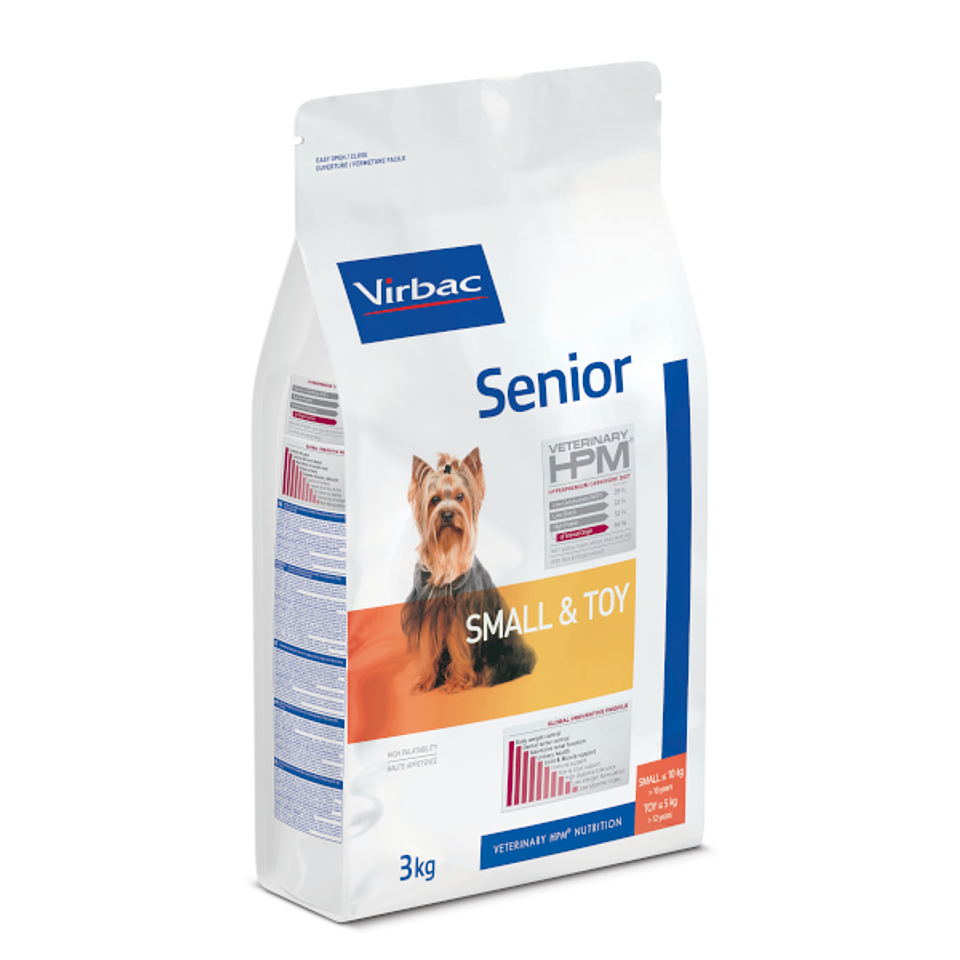 VIRBAC HPM SENIOR DOG SMALL & TOY 3 K. 1