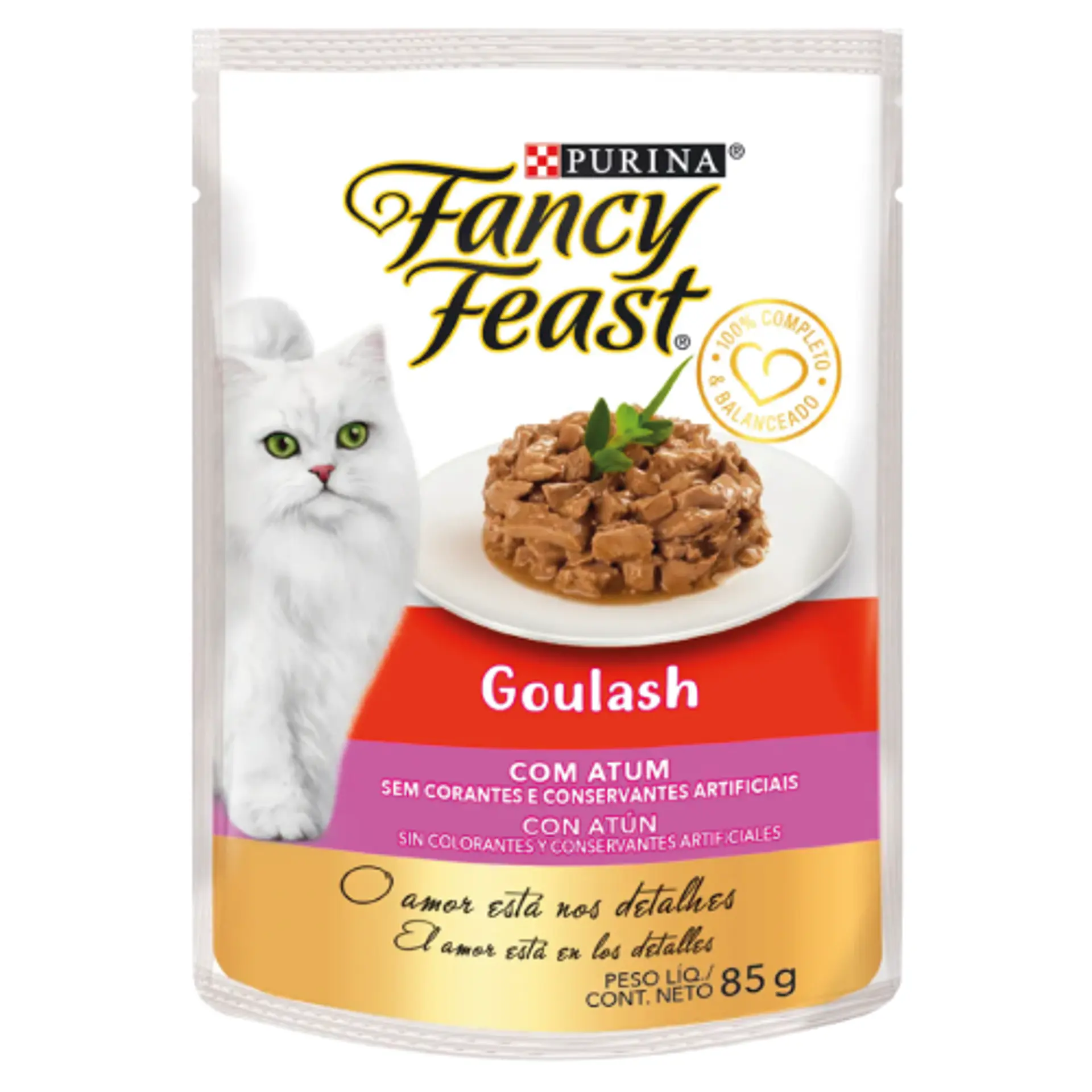 FANCY FEAST GOULASH CON ATÚN 85 GRS. 1