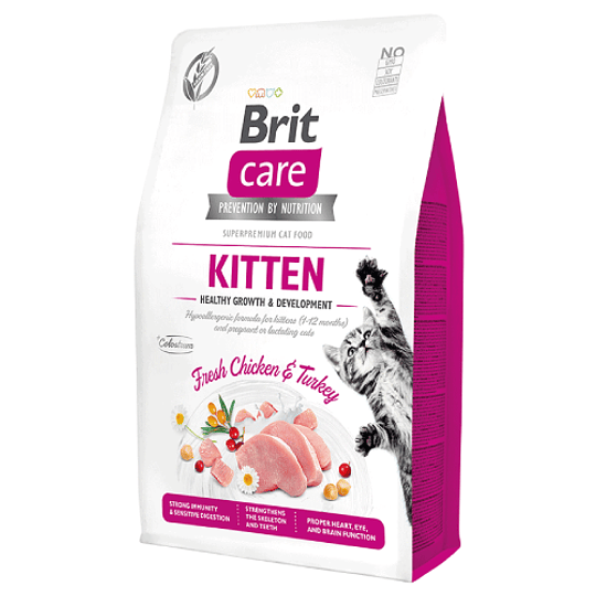 BRIT CARE CAT GRAIN-FREE KITTEN 7 K.