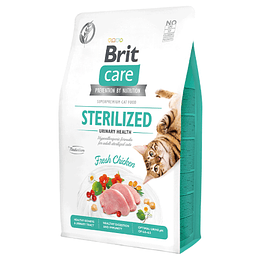 BRIT CARE CAT GRAIN-FREE STERILIZED URINARY HEALTH 2 K.