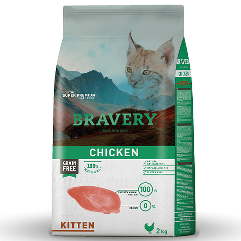 BRAVERY CHICKEN KITTEN 2 K.