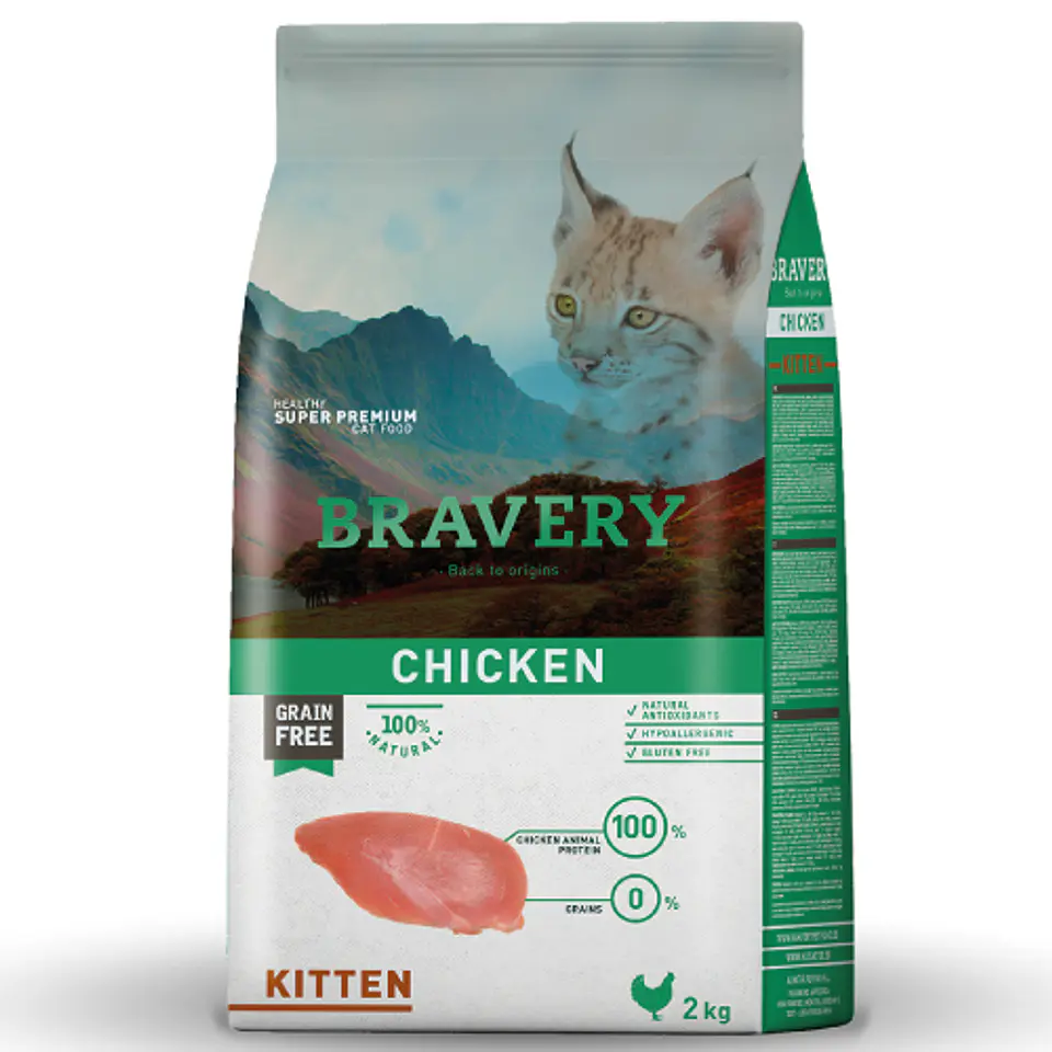 BRAVERY CHICKEN KITTEN 2 K. 1