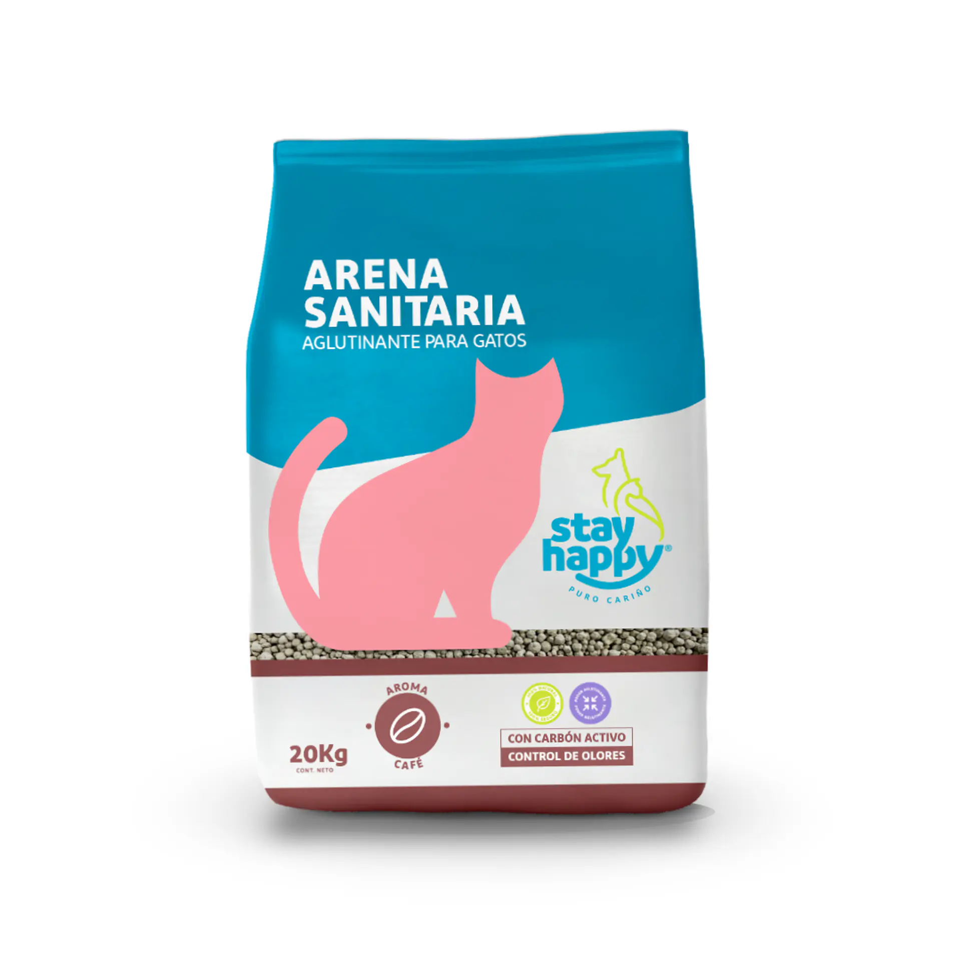 STAY HAPPY ARENA SANITARIA 20 K.  1