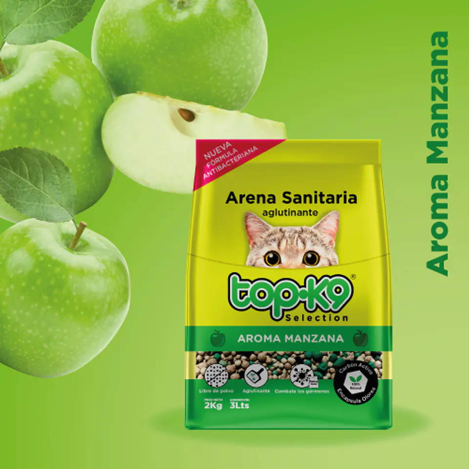 TOP-K9 ARENA SANITARIA AGLUTINANTE 25 K. 5