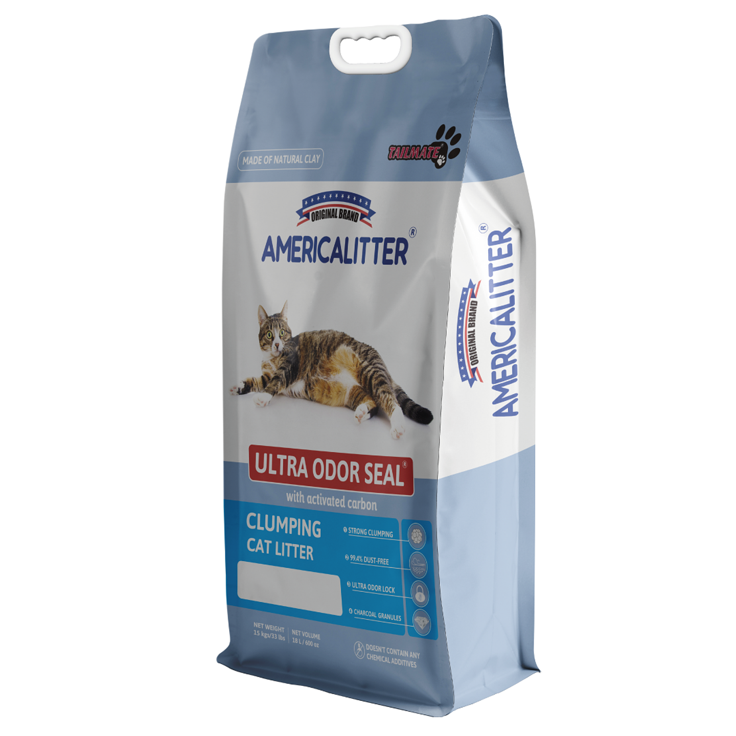 AMERICA LITTER ULTRA ODOR SEAL 15 K. 1
