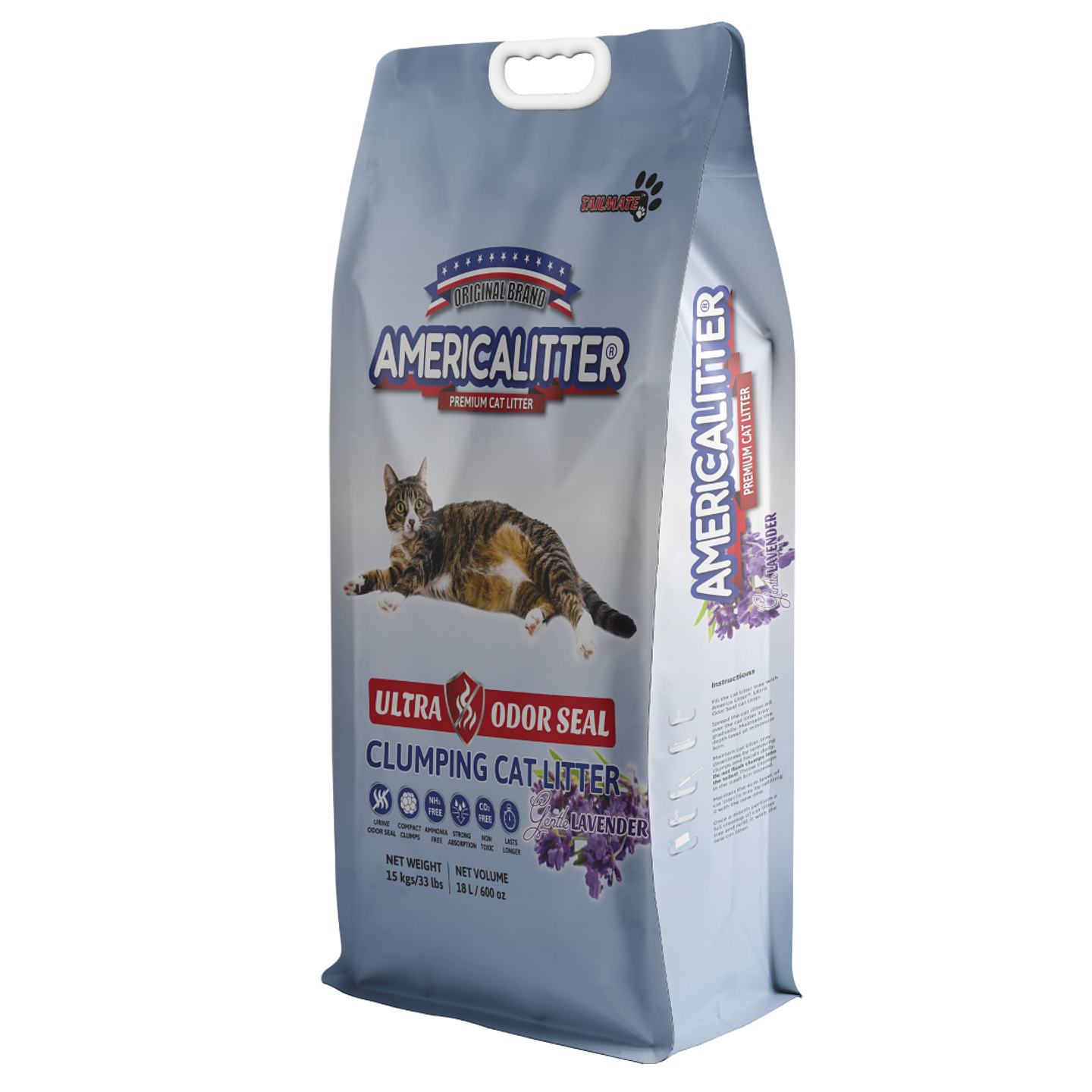 AMERICA LITTER ULTRA ODOR SEAL 15 K. 3