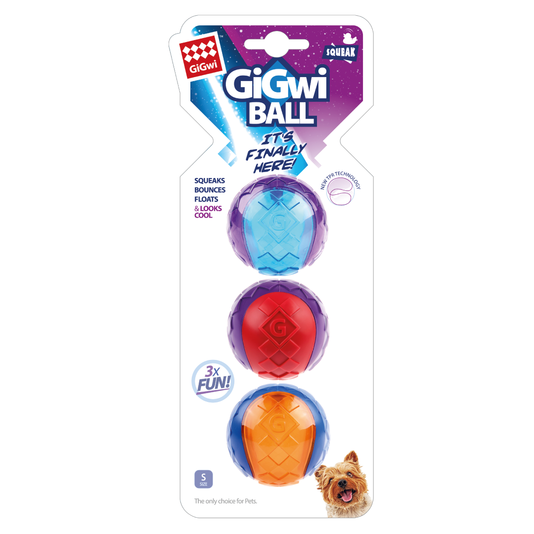 GIGWI ORIGINAL BALL S PACK