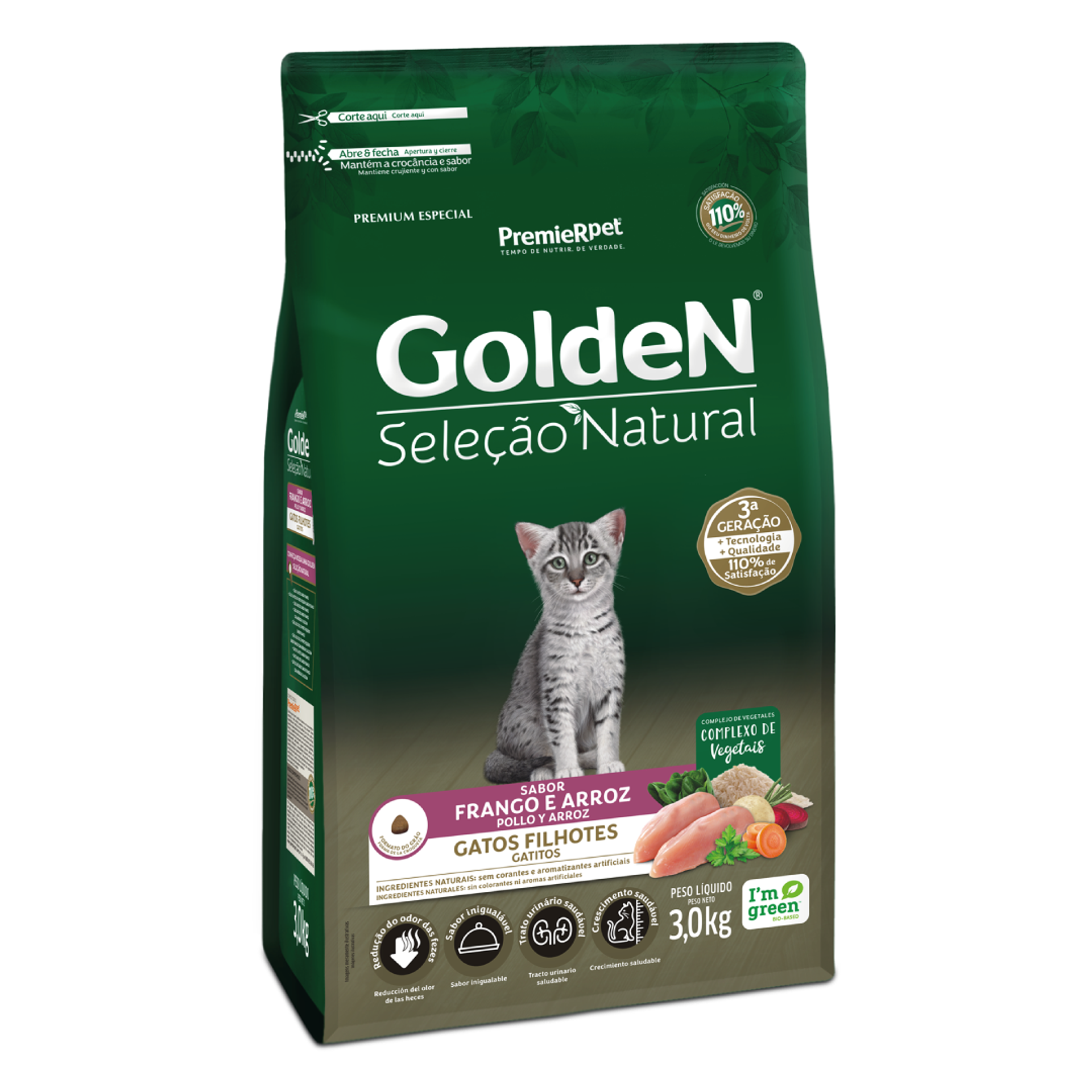 GOLDEN SELECCIÓN NATURAL GATITOS 3 K. 1