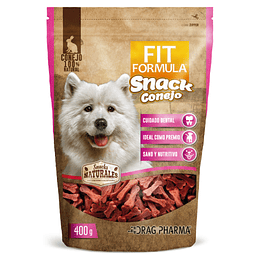 FIT FORMULA SNACK CONEJO 400 GRS.