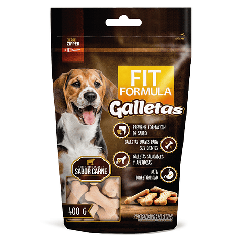 FIT FORMULA GALLETAS 400 GRS.