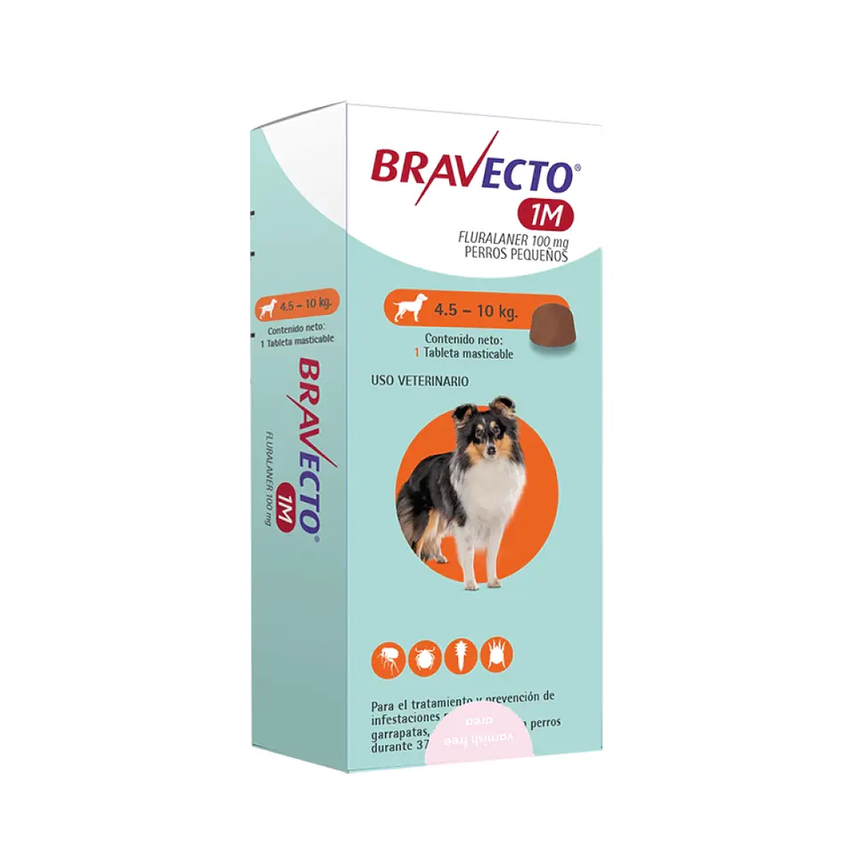 BRAVECTO 1M 4.5 - 10 K. 1