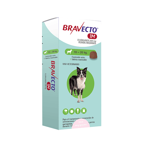 BRAVECTO 1M 10 -20 K.