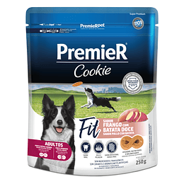 PREMIER COOKIE FIT POLLO CON BATATA 250 GRS.