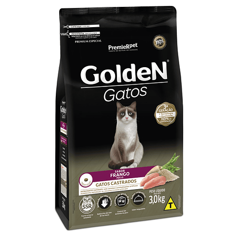 GOLDEN GATOS CASTRADOS 3 K.