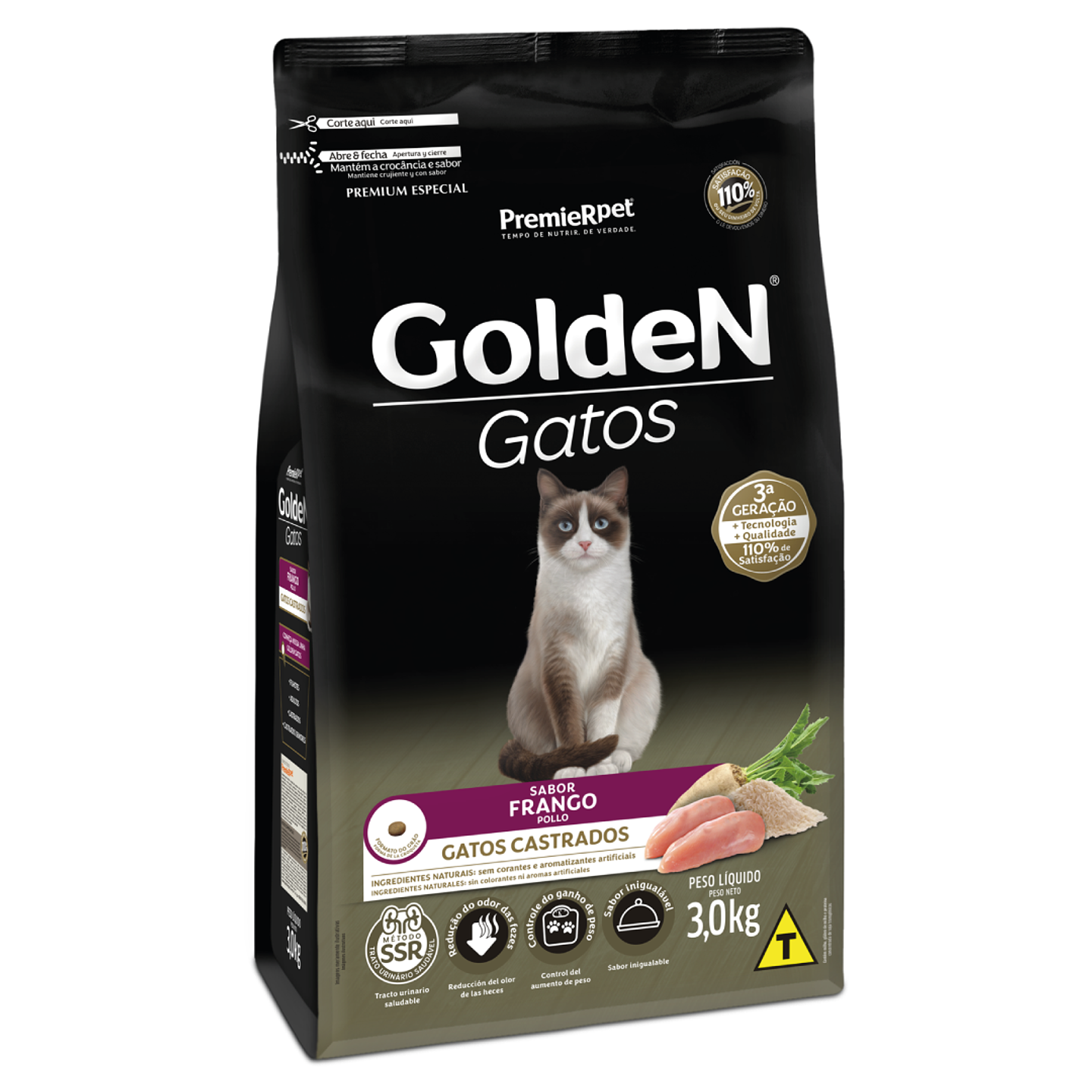 GOLDEN GATOS CASTRADOS 3 K. 1