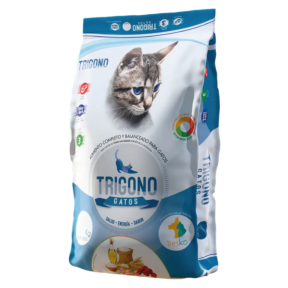 TRIGONO GATO 10 K. 1