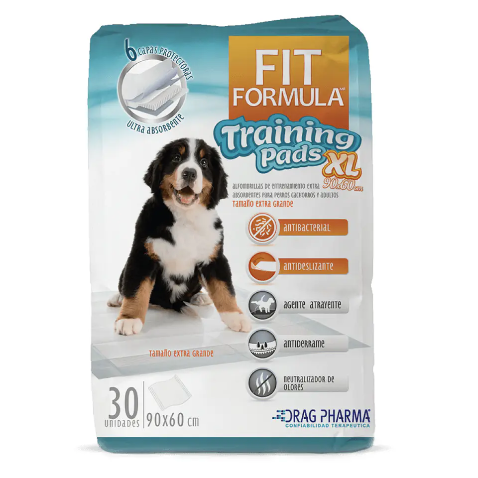 FIT FÓRMULA TRAINING PADS 60X90 CM. 30 UN. 1