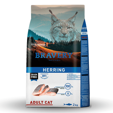 BRAVERY HERRING ADULT CAT 2 K. 