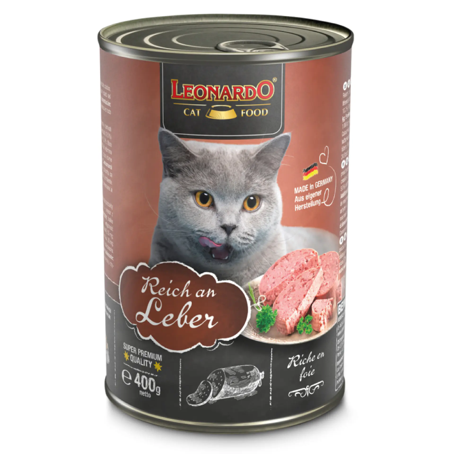 LEONARDO LATA HIGADO 400 GRS. 1