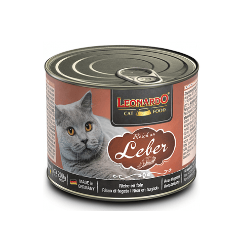 LEONARDO LATA HIGADO 200 GRS.