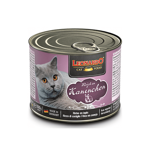 LEONARDO LATA CONEJO 200 GRS. 