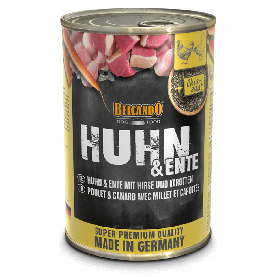 BELCANDO LATA POLLO Y PATO 400 GRS. 1