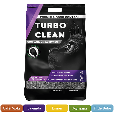 TURBO CLEAN ARENA SANITARIA 2 K.