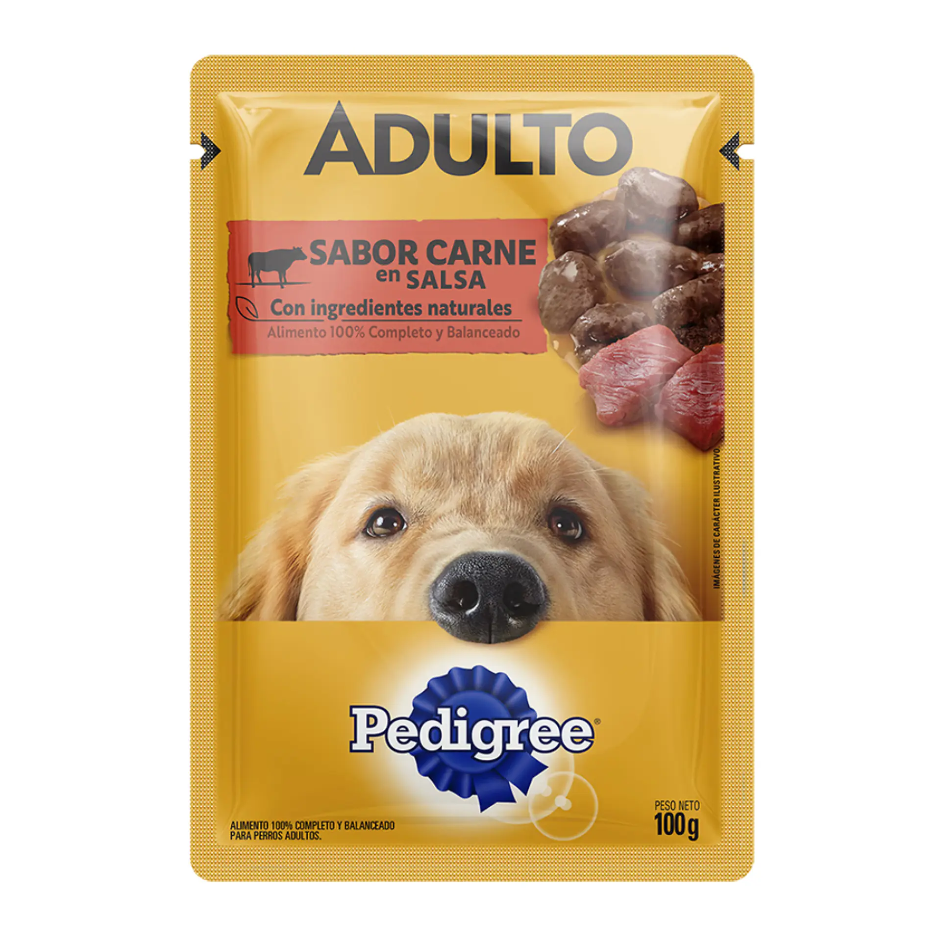 PEDIGREE SACHET CARNE 100 GRS. 1