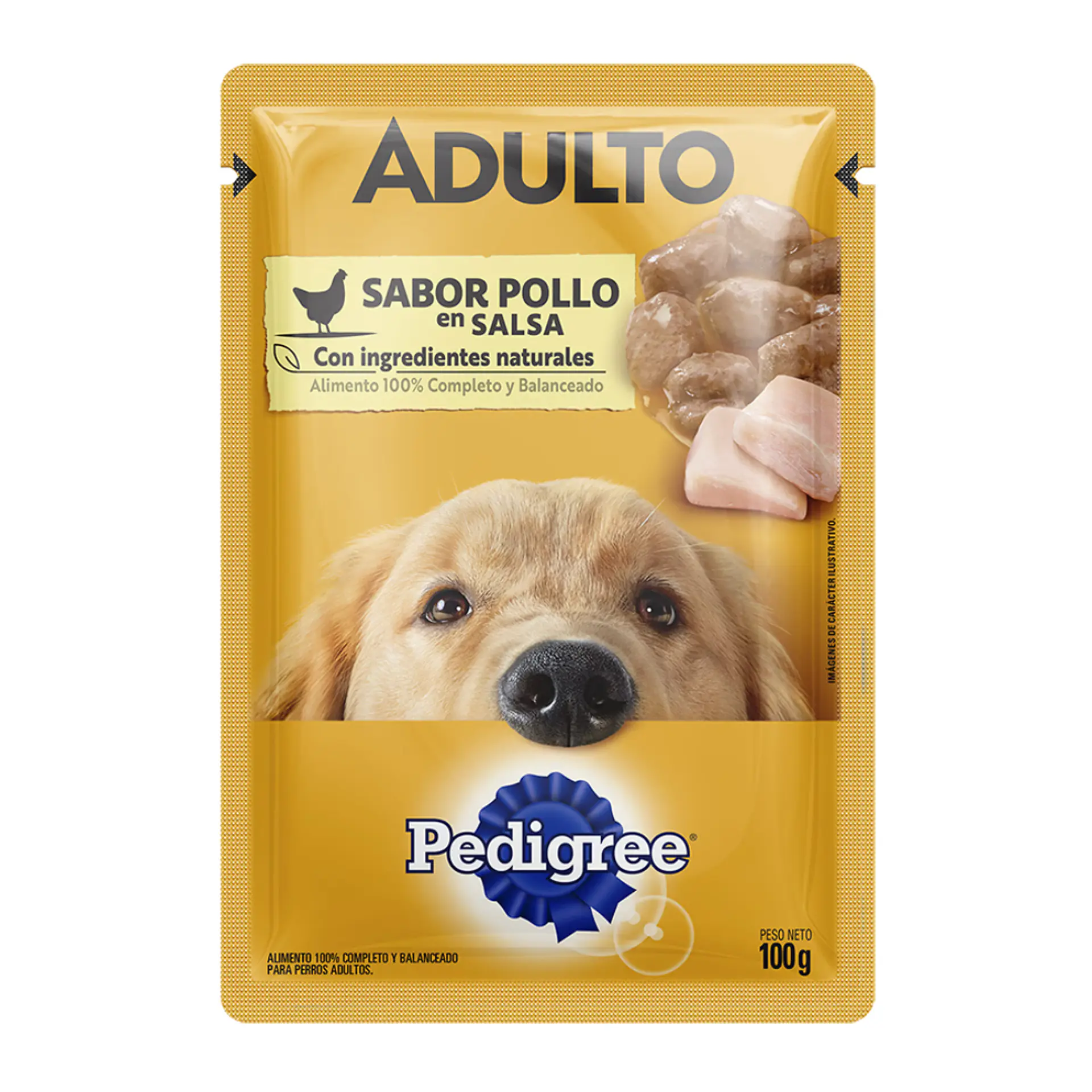 PEDIGREE SACHET POLLO 100 GRS. 1