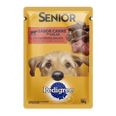 PEDIGREE SACHET SENIOR 7+ 100 GRS.