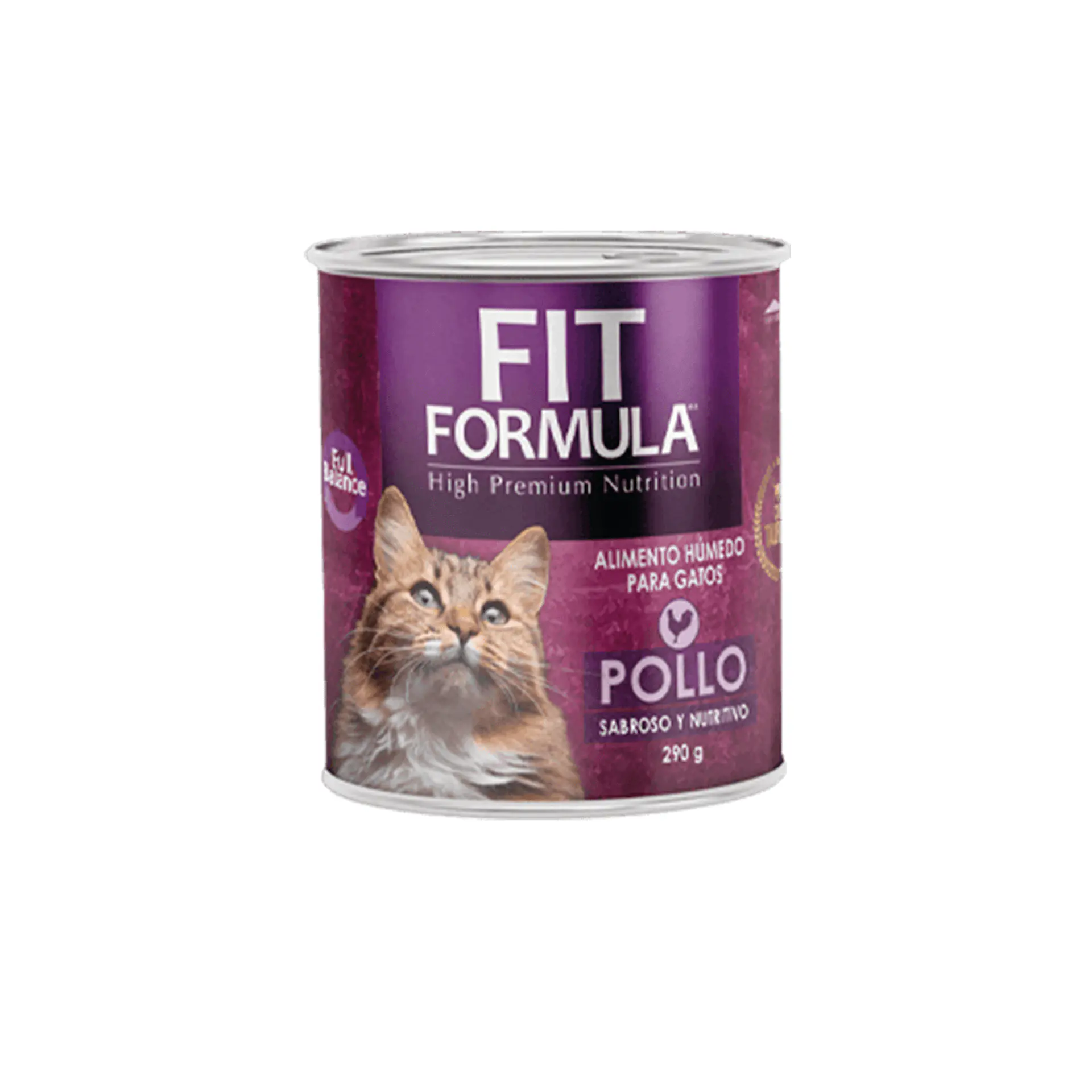 FIT FORMULA GATO POLLO 290 GRS.  1